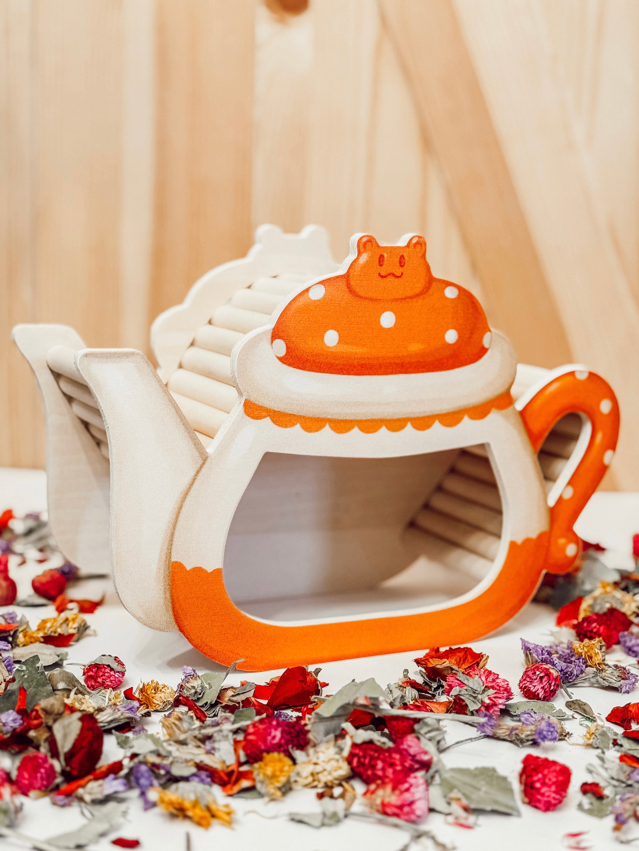 Afternoon Teapot Peek-A-Burrow