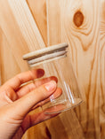 Load image into Gallery viewer, Glass Airtight Sealed Storage Treat Jars (with Bamboo Lid)