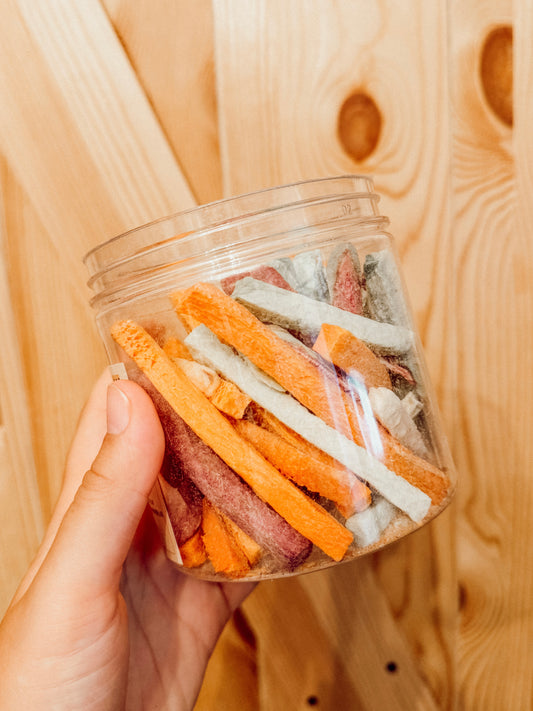 Veggie Straw Treats
