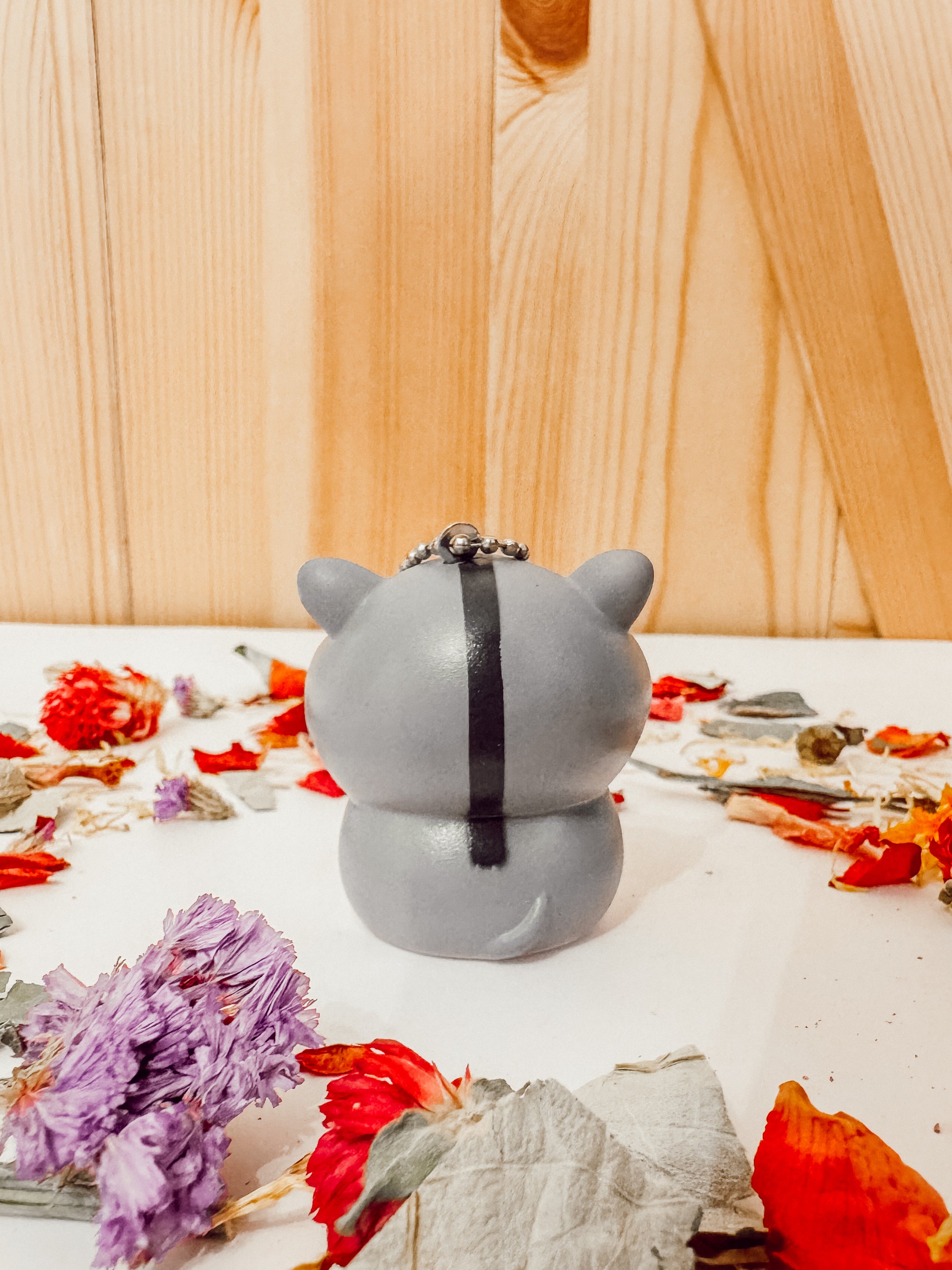 Squeaking Hamster Keychain (3-colors)