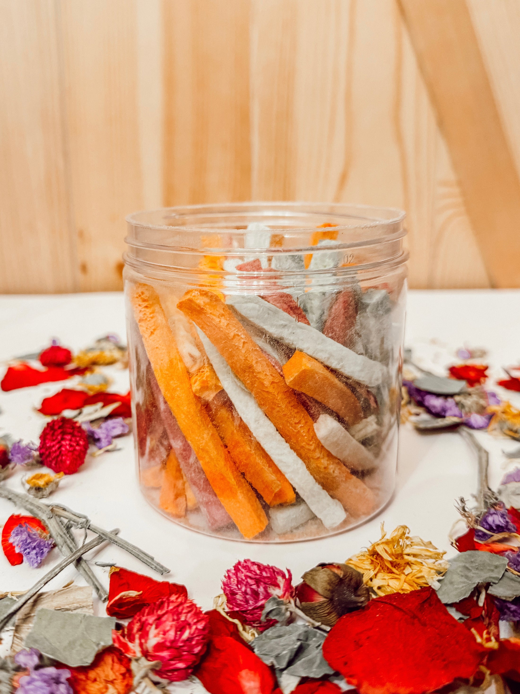 Veggie Straw Treats