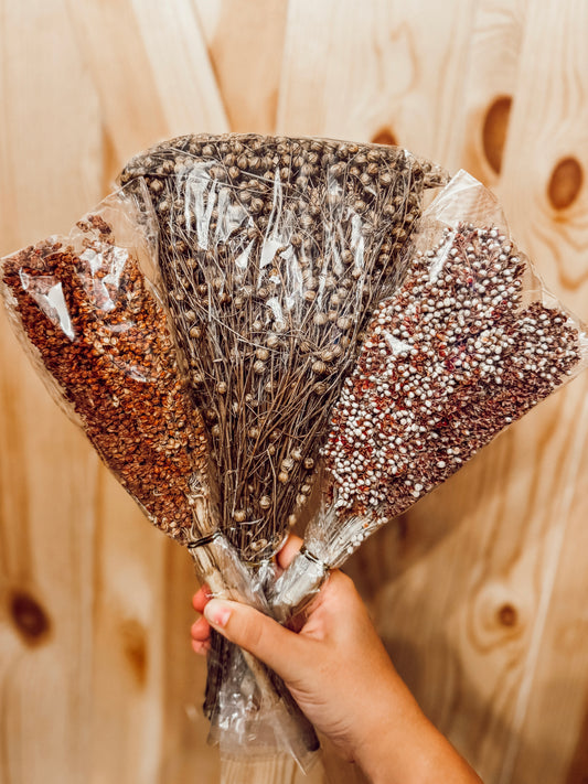 Flax and Sorghum Bundle