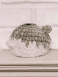 Load image into Gallery viewer, Hand Crocheted Winter White Hamster