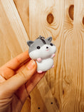 Load image into Gallery viewer, Squeaking Hamster Keychain (3-colors)