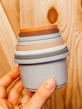 Load image into Gallery viewer, Re-usable Stackable Snack Cups (for Bunnies!)