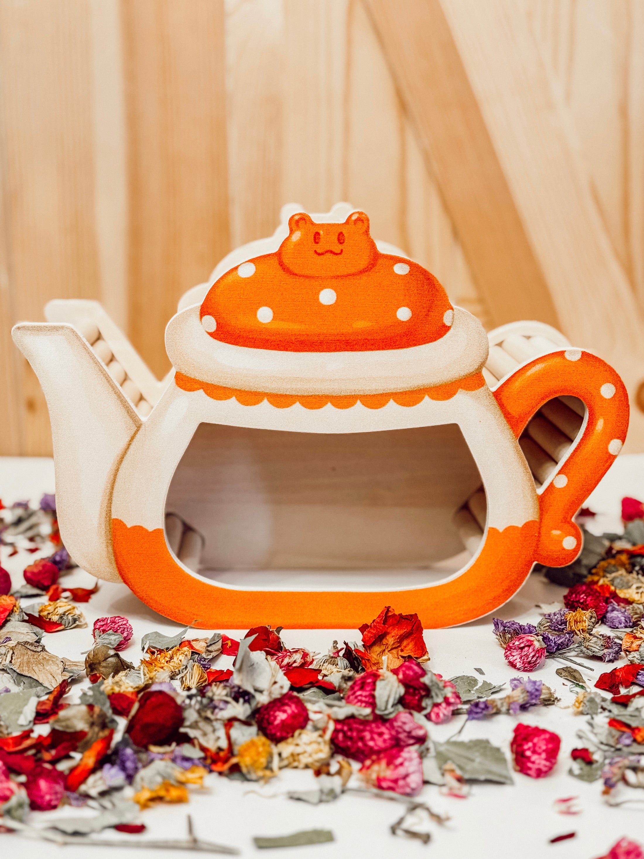 Afternoon Teapot Peek-A-Burrow