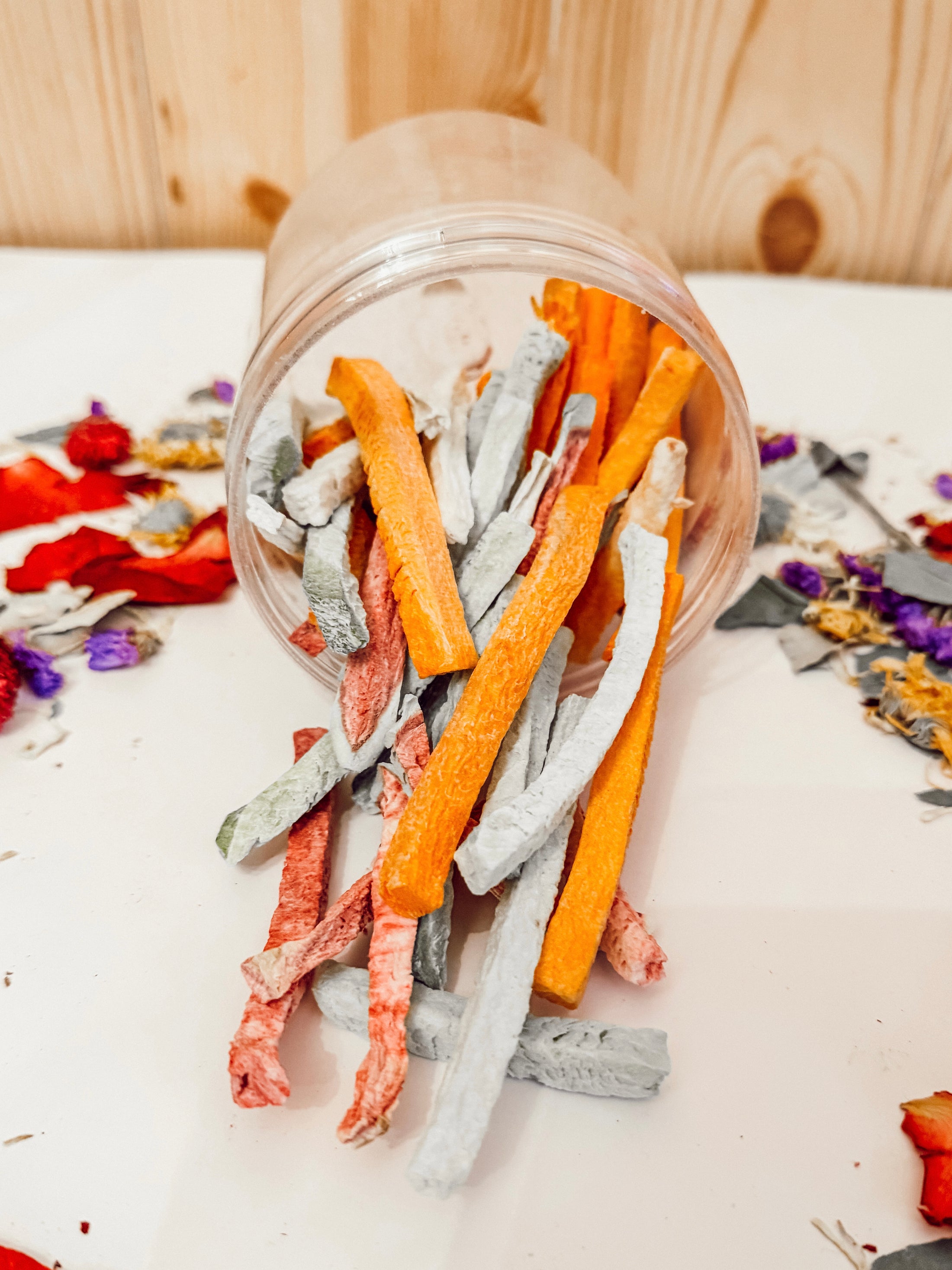 Veggie Straw Treats