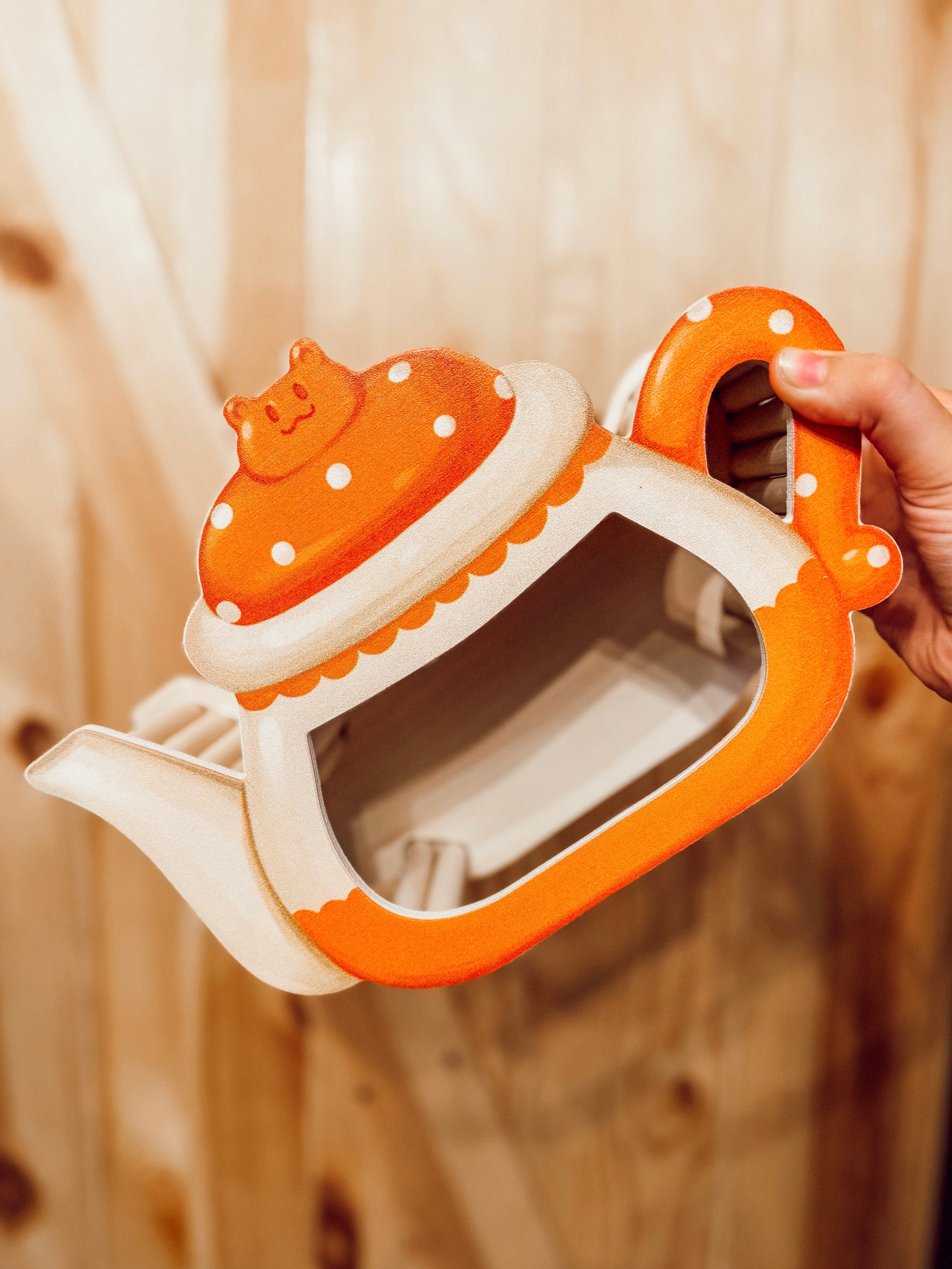 Afternoon Teapot Peek-A-Burrow