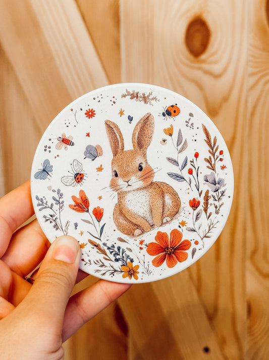 Autumn Bunny Cooling Tile