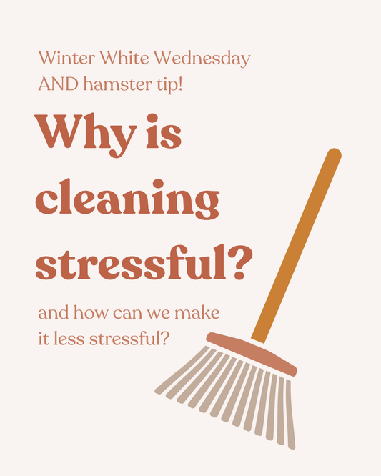 Why is cleaning stressful?