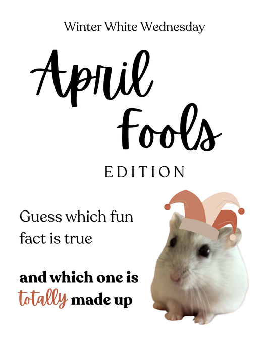 April fools! Guess which fact is true... and which is totally made up!