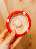 Load image into Gallery viewer, Ceramic Red Mushroom Dish
