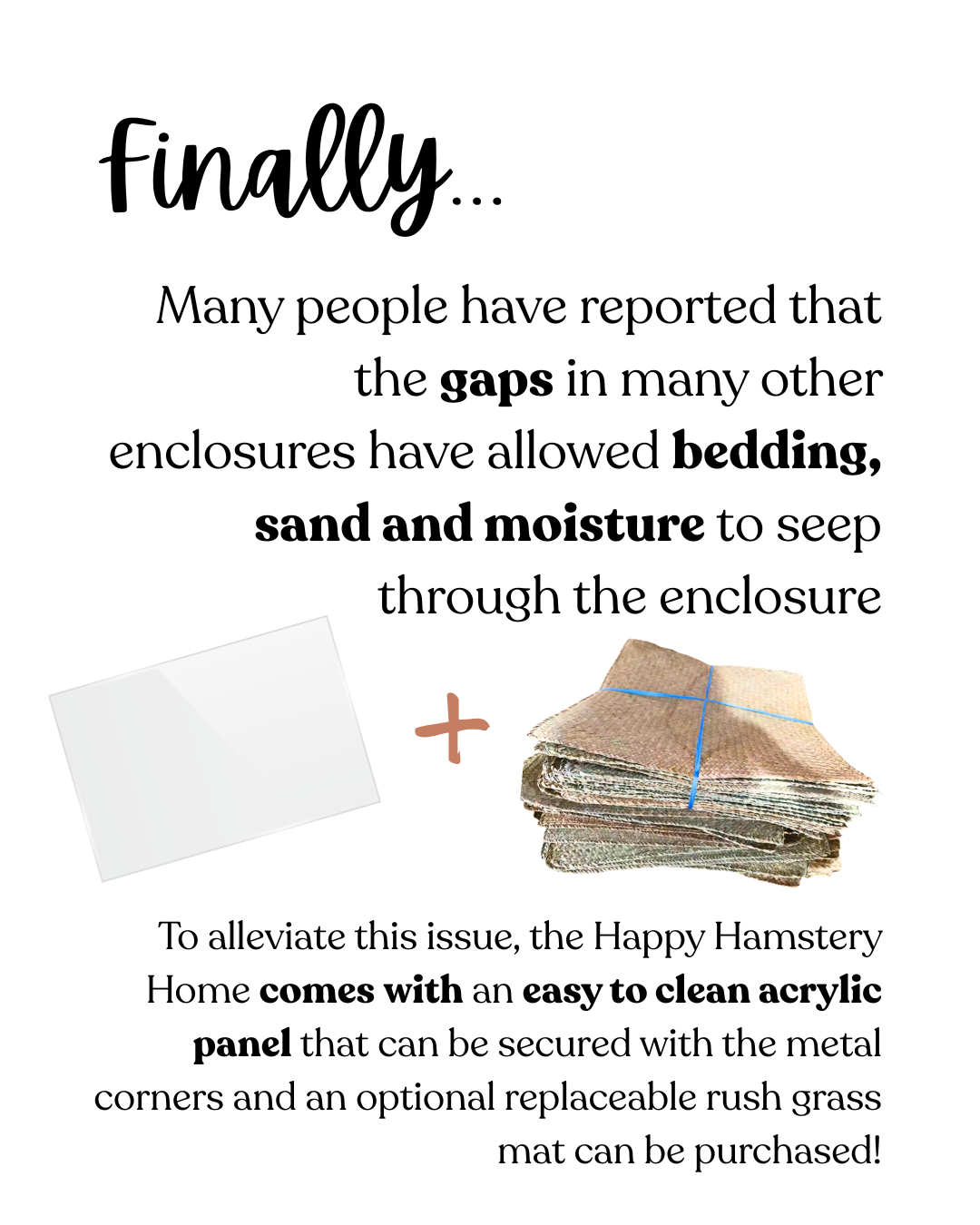 (NEW) Happy Hamstery Home Enclosure