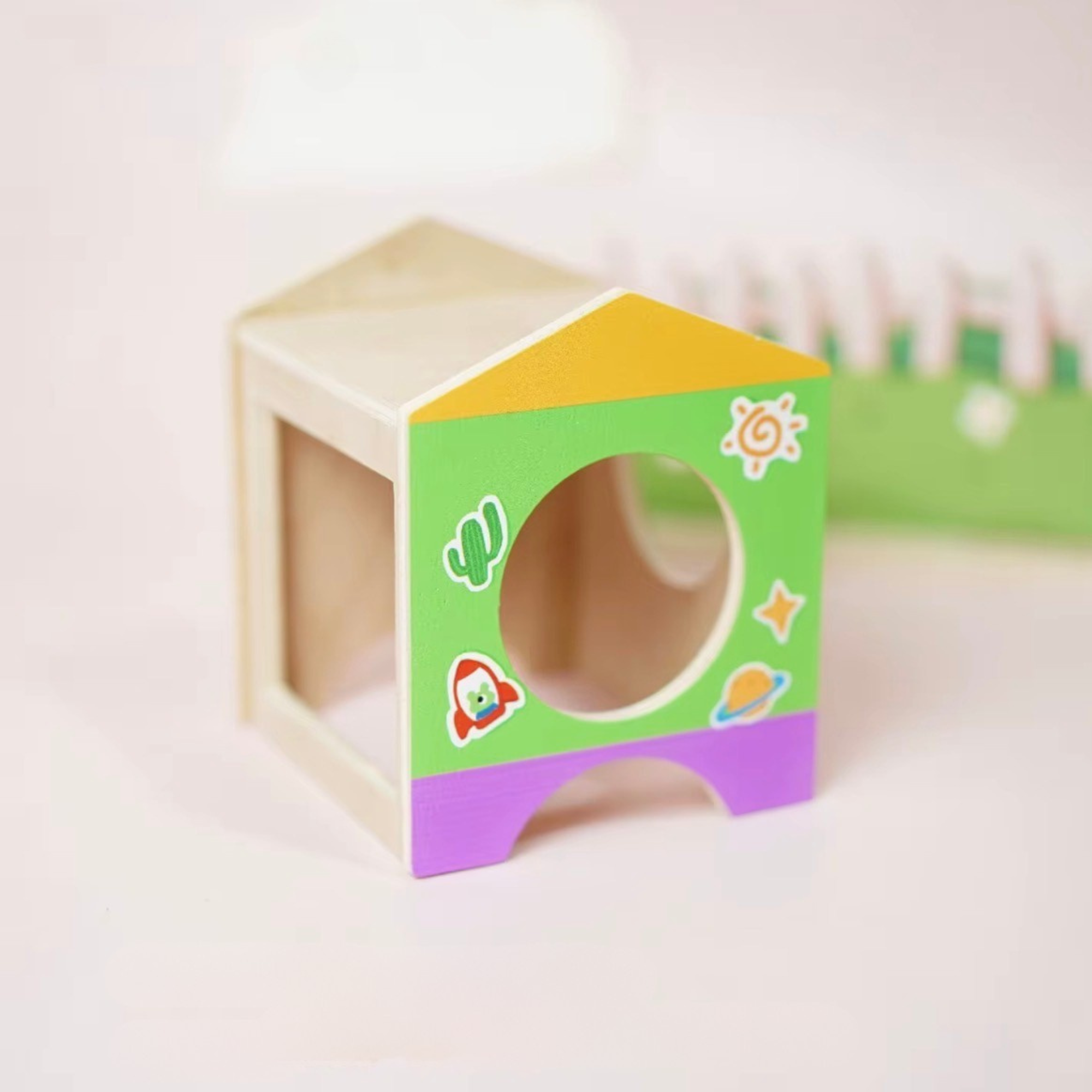 Sticker Building Blocks Hide
