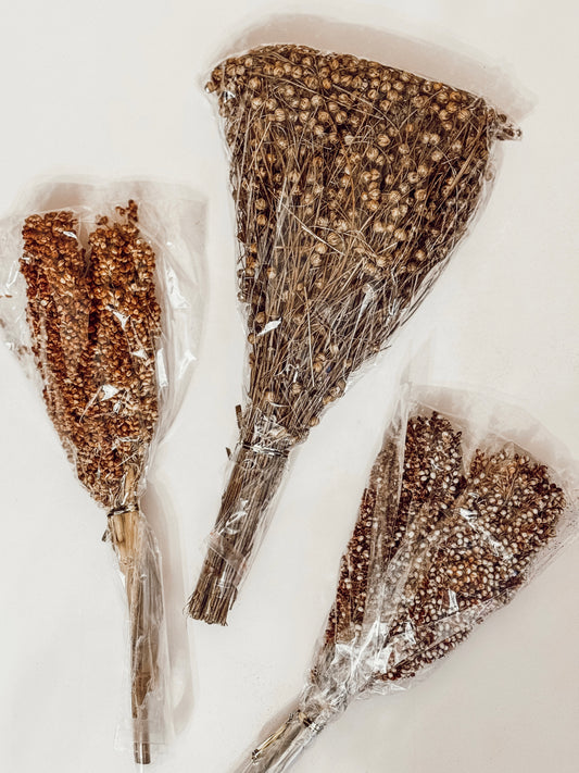Flax and Sorghum Bundle