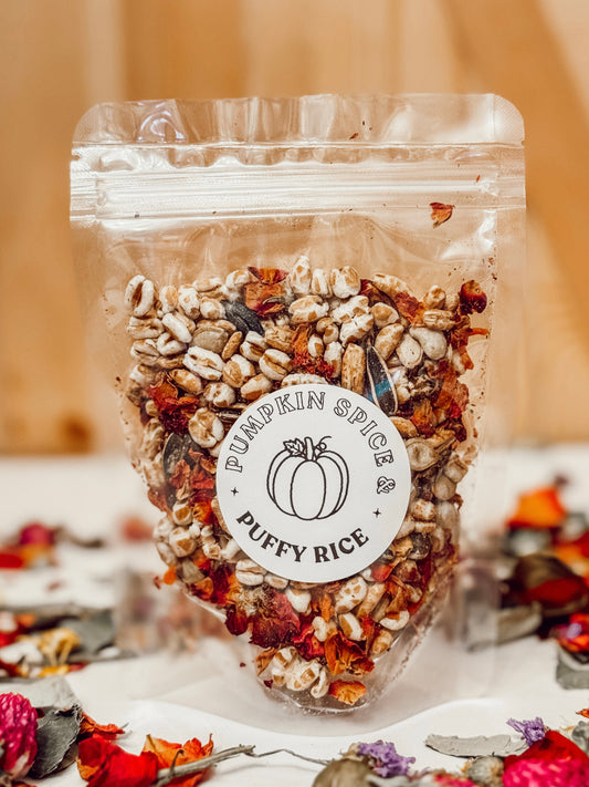 Pumpkin Spice & Puffy Rice Treat Mix (50g)