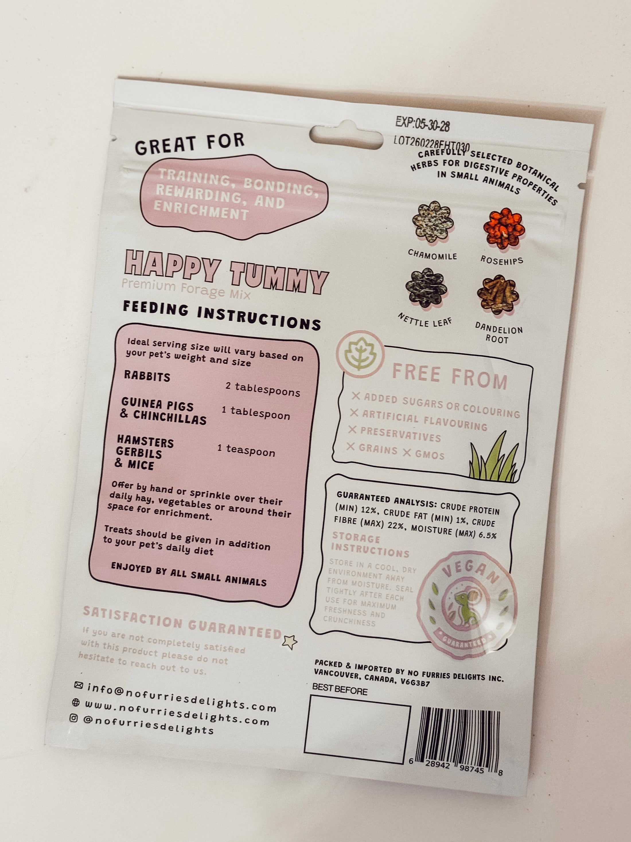 Happy Tummy Premium Forage (30g)