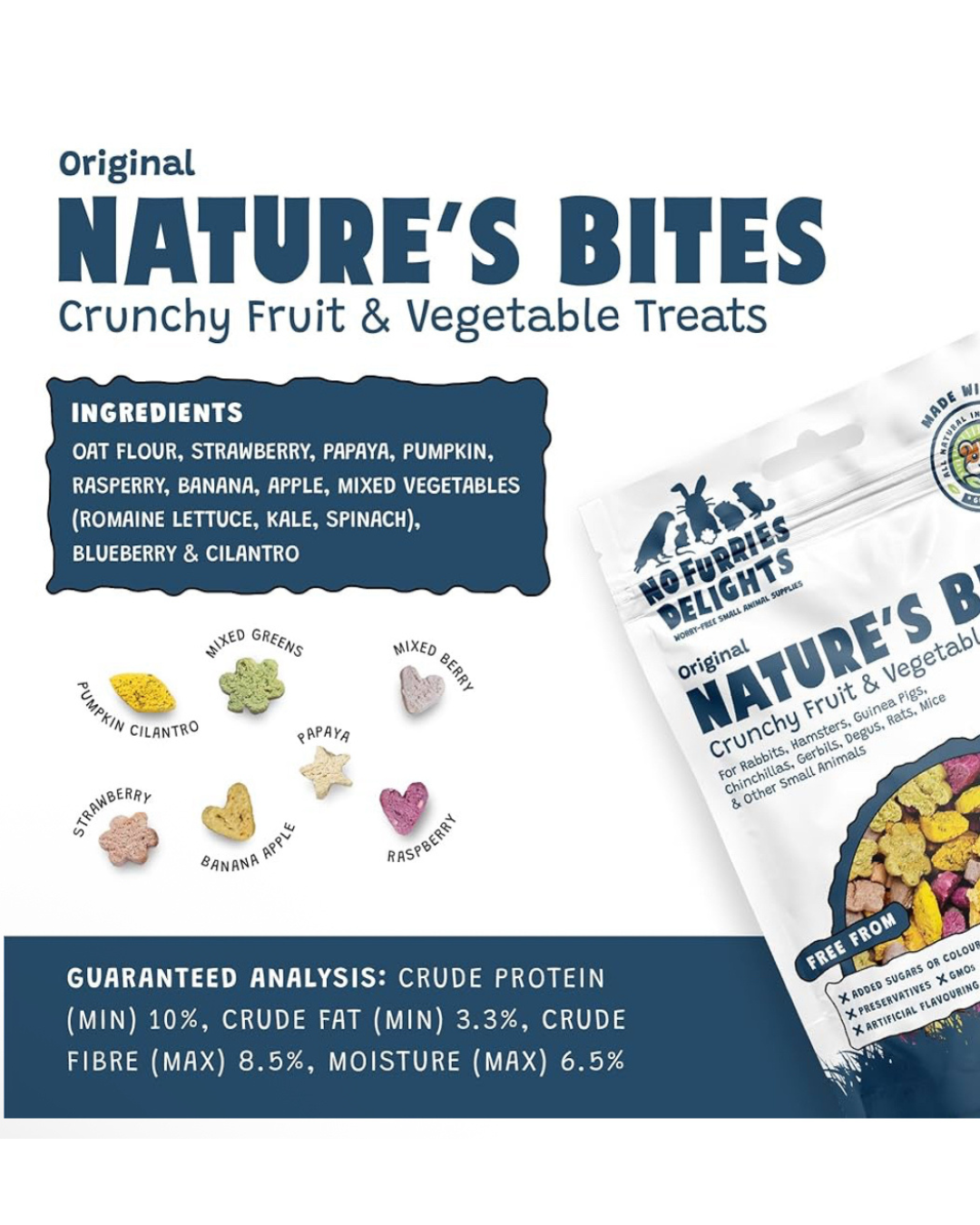 Nature's Bite Treats (6 flavor pack)