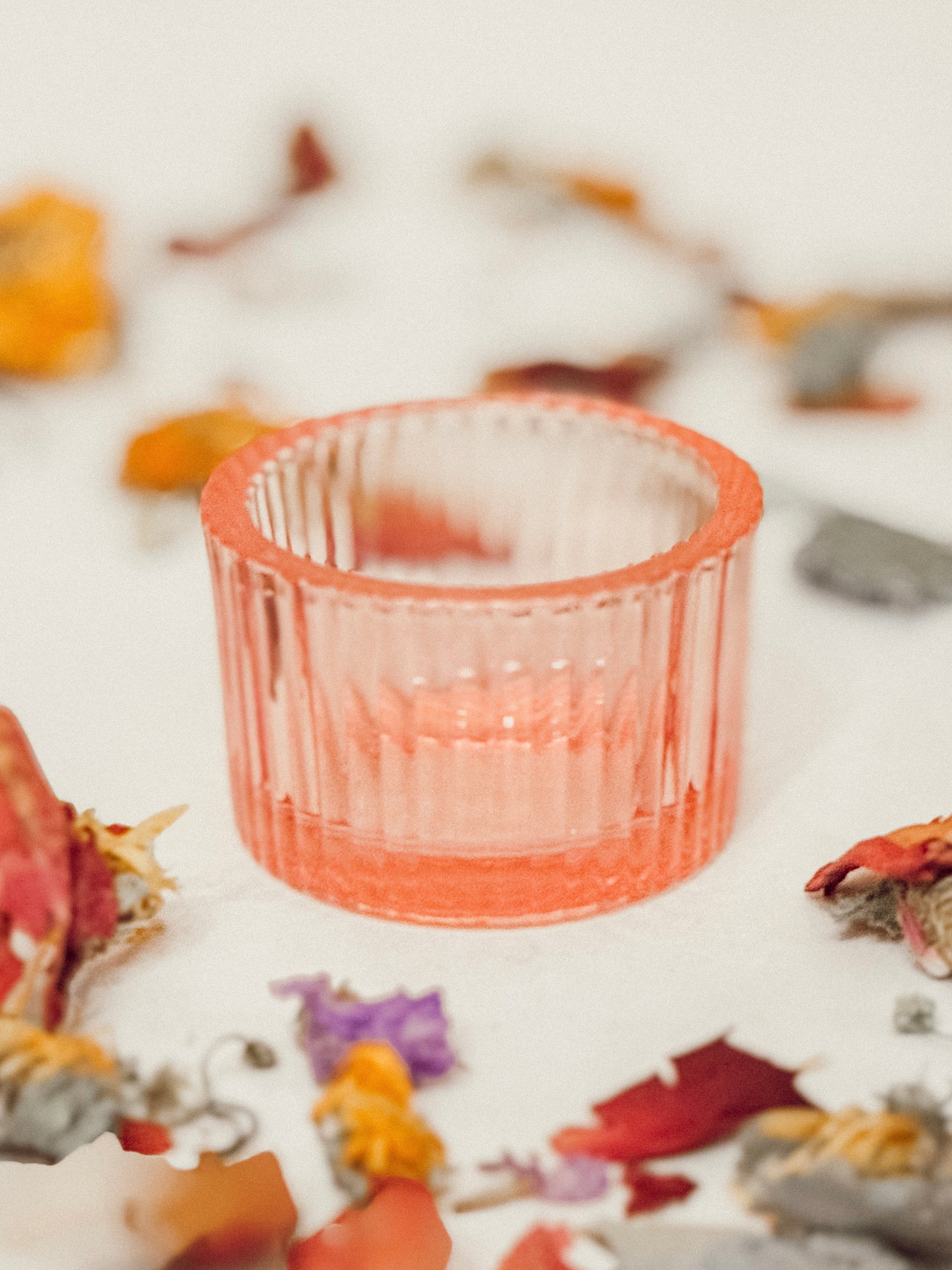 Crystal Water Dish (5-colors)