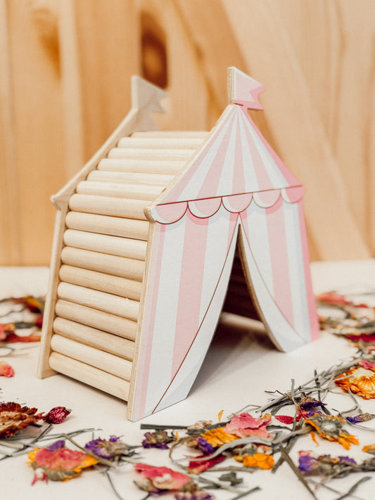 Pink Circus Tent Hide