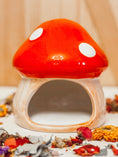 Load image into Gallery viewer, Ceramic Red Mushroom Hide
