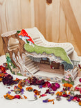 Load image into Gallery viewer, Woodland Fairy Living Room Peek-a-Burrow
