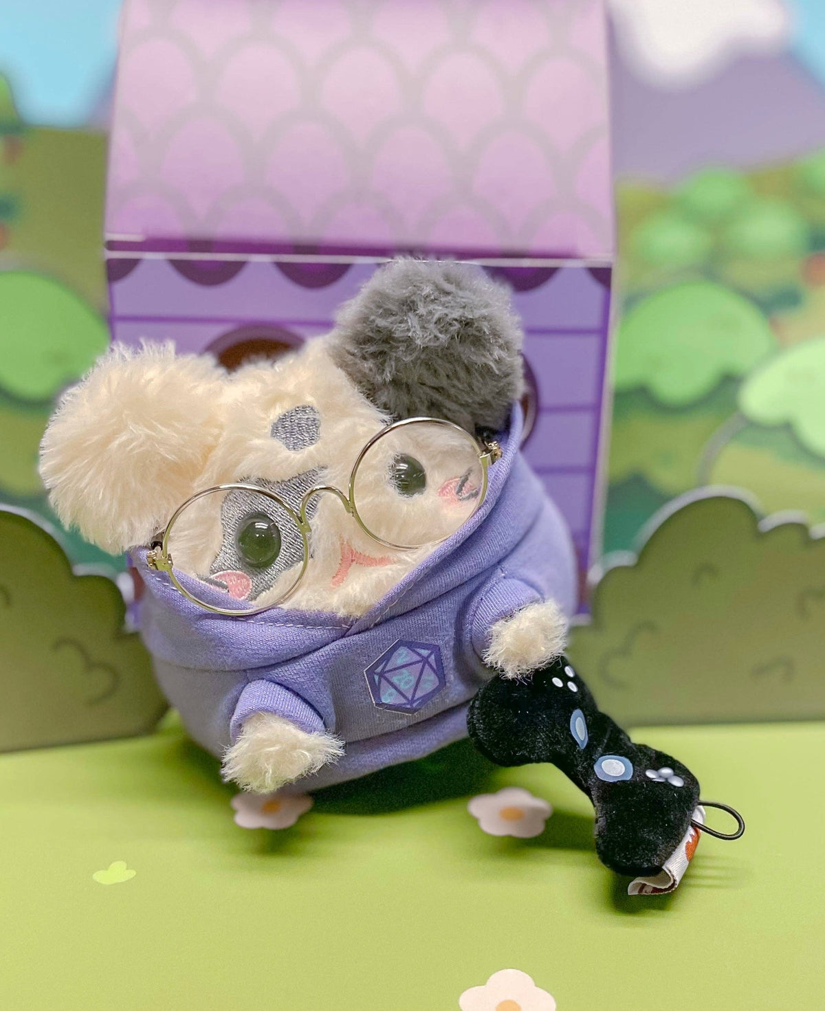 Gold Glasses (Plushie Accessory)