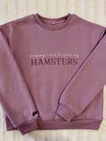 Load image into Gallery viewer, Embroidered Hamster Sweater — Dusty Purple
