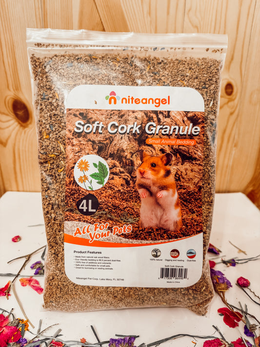 Cork Granules (with Calendula Petals)