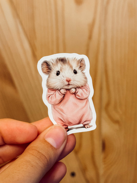 Sticker — Hamster Baby Girl