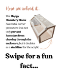 Load image into Gallery viewer, (NEW) Happy Hamstery Home Enclosure
