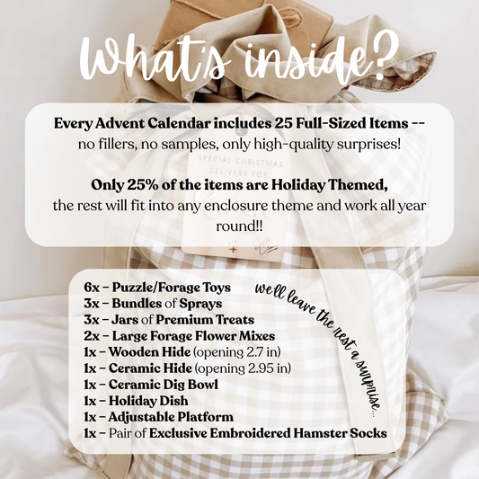 Holiday Hamster Advent Calendar (25 days)