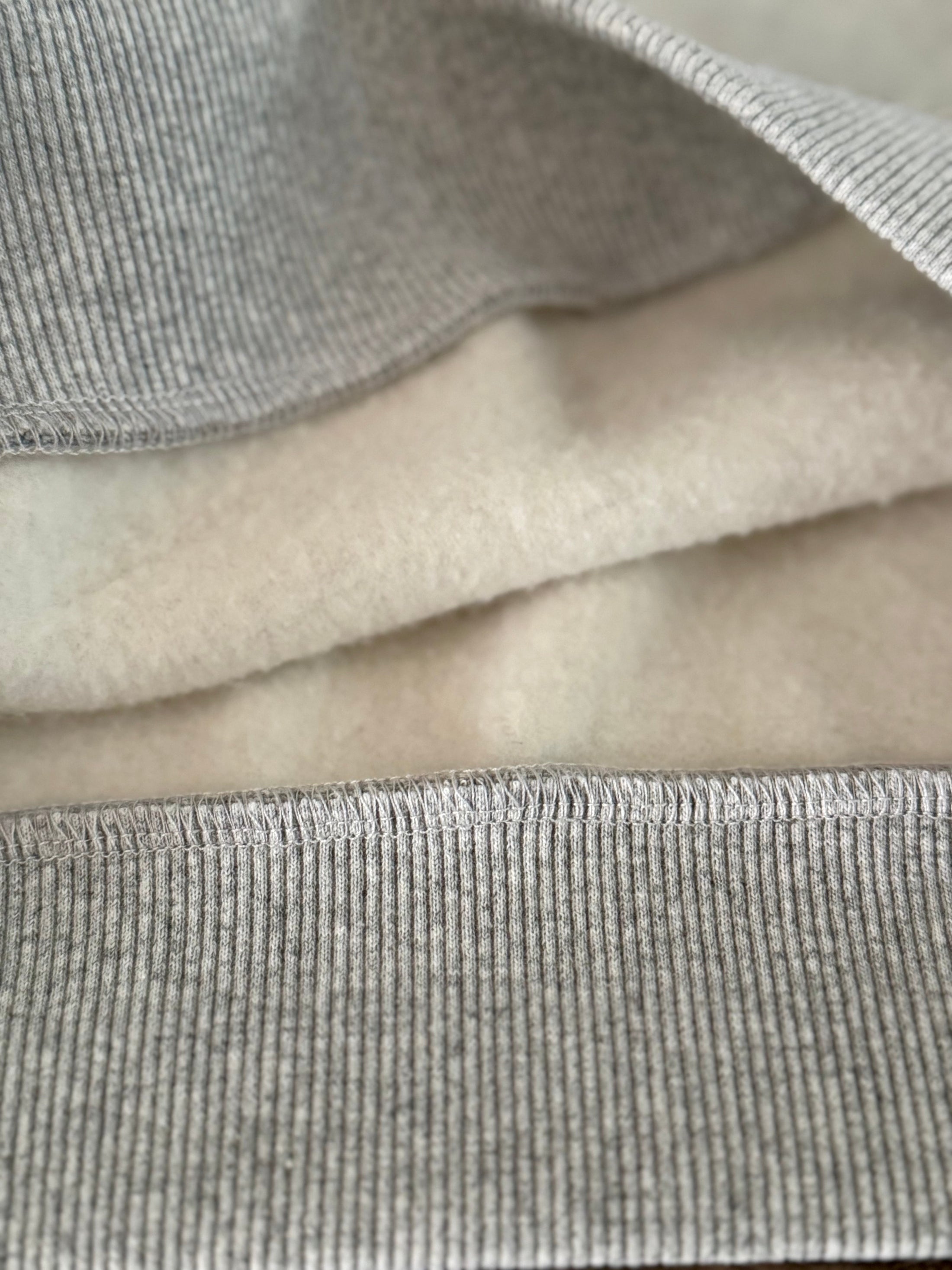 Embroidered Hamster Sweater — Heather Grey
