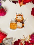 Load image into Gallery viewer, Sticker — Hamster Honey Bee
