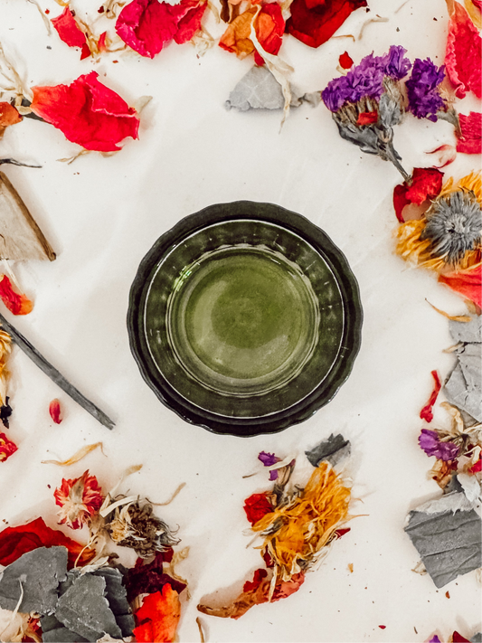 Crystal Water Dish (2-colors)