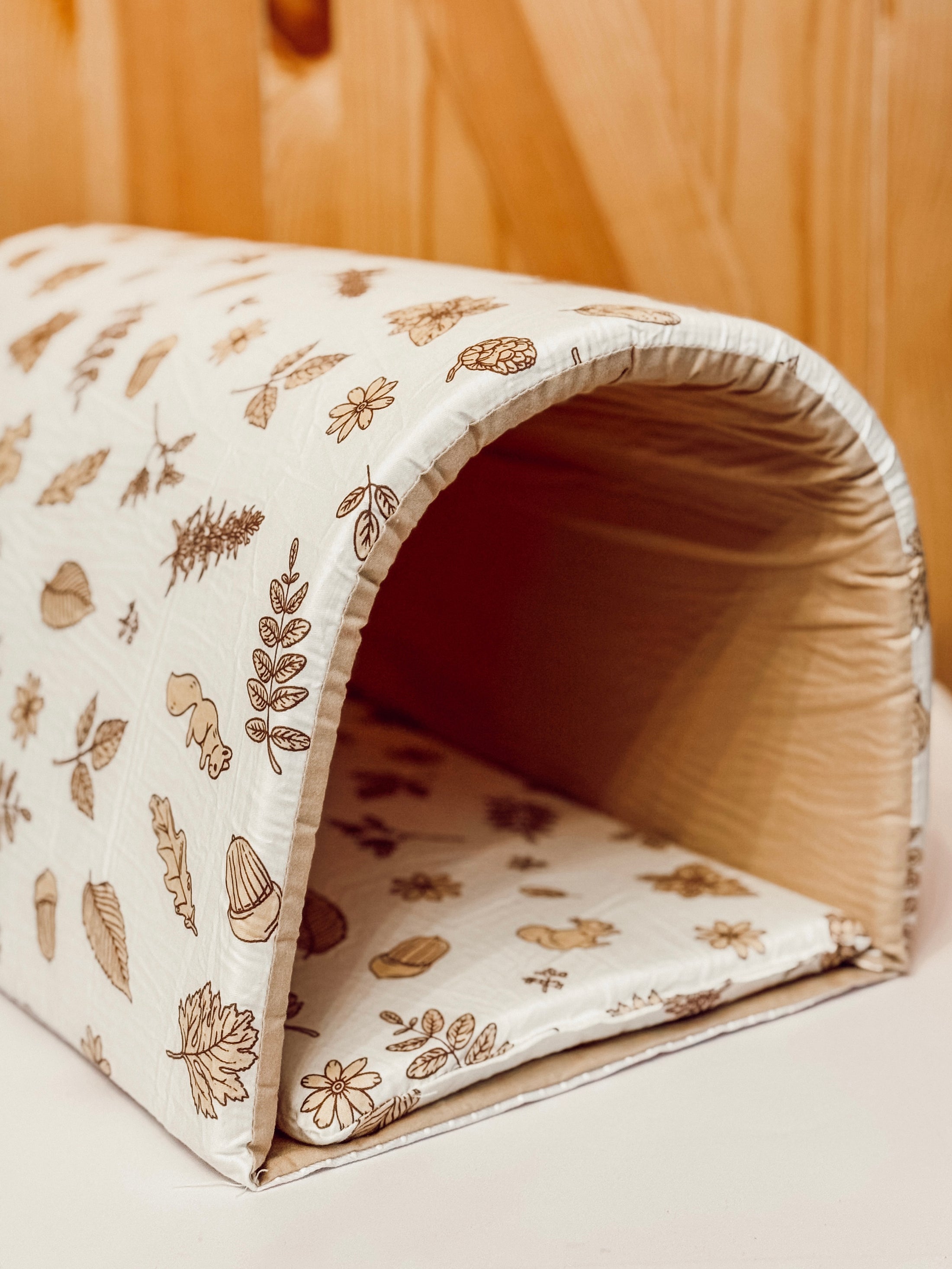 Handmade Hideaway Tunnels (for free roaming!)