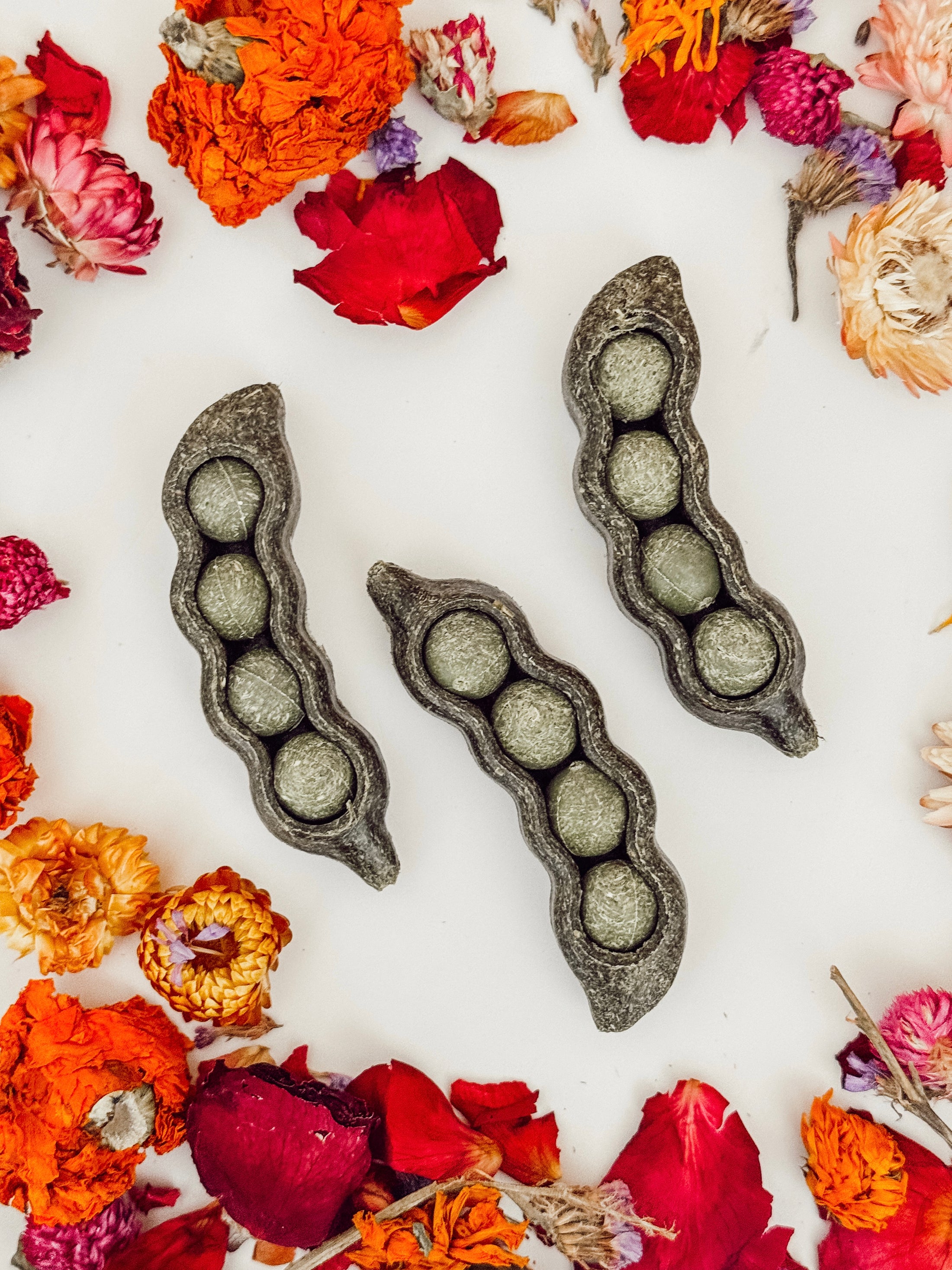 Peas in a Pod (Dental Puzzle Treats)