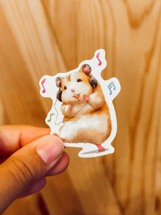 Sticker — Hamster Jammin’