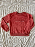 Load image into Gallery viewer, Embroidered Hamster Sweater -- Dusty Rose
