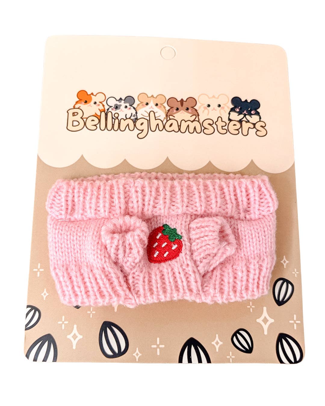 Pink Strawberry Sweater (Plushie Accessory)