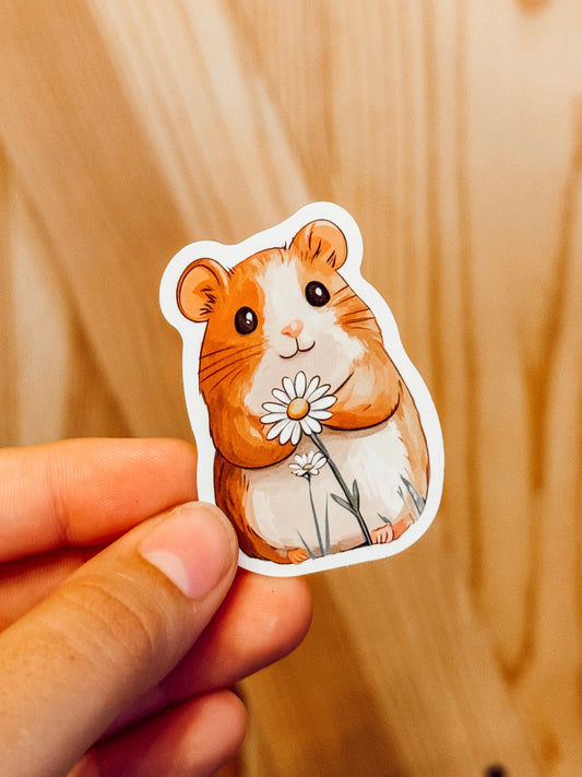 Sticker — Hamster Daisy