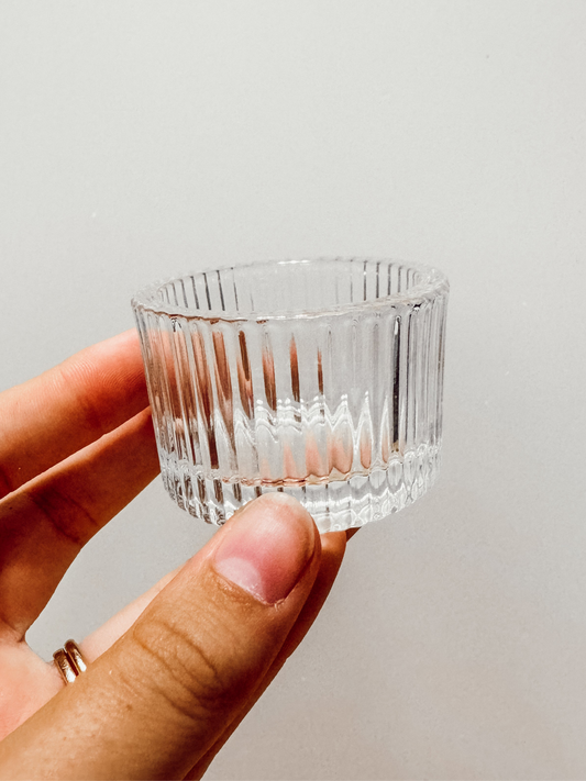 Crystal Water Dish (2-colors)