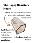 Load image into Gallery viewer, (NEW) Happy Hamstery Home Enclosure
