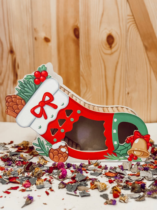 Peek-A-Burrow Stocking Hide