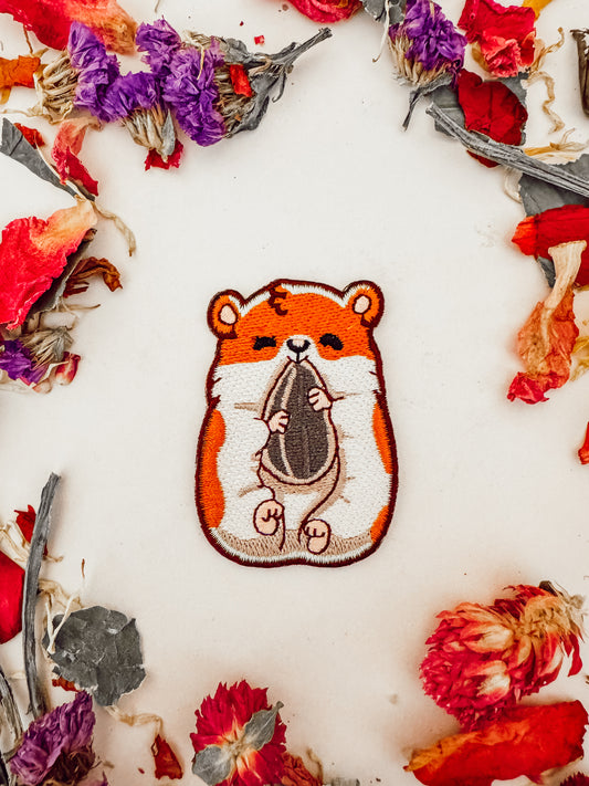 Iron-On Hamster Patch