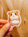 Load image into Gallery viewer, Sticker — Hamster Puppy Dog Face
