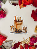 Load image into Gallery viewer, Sticker — Hamsters & Boba
