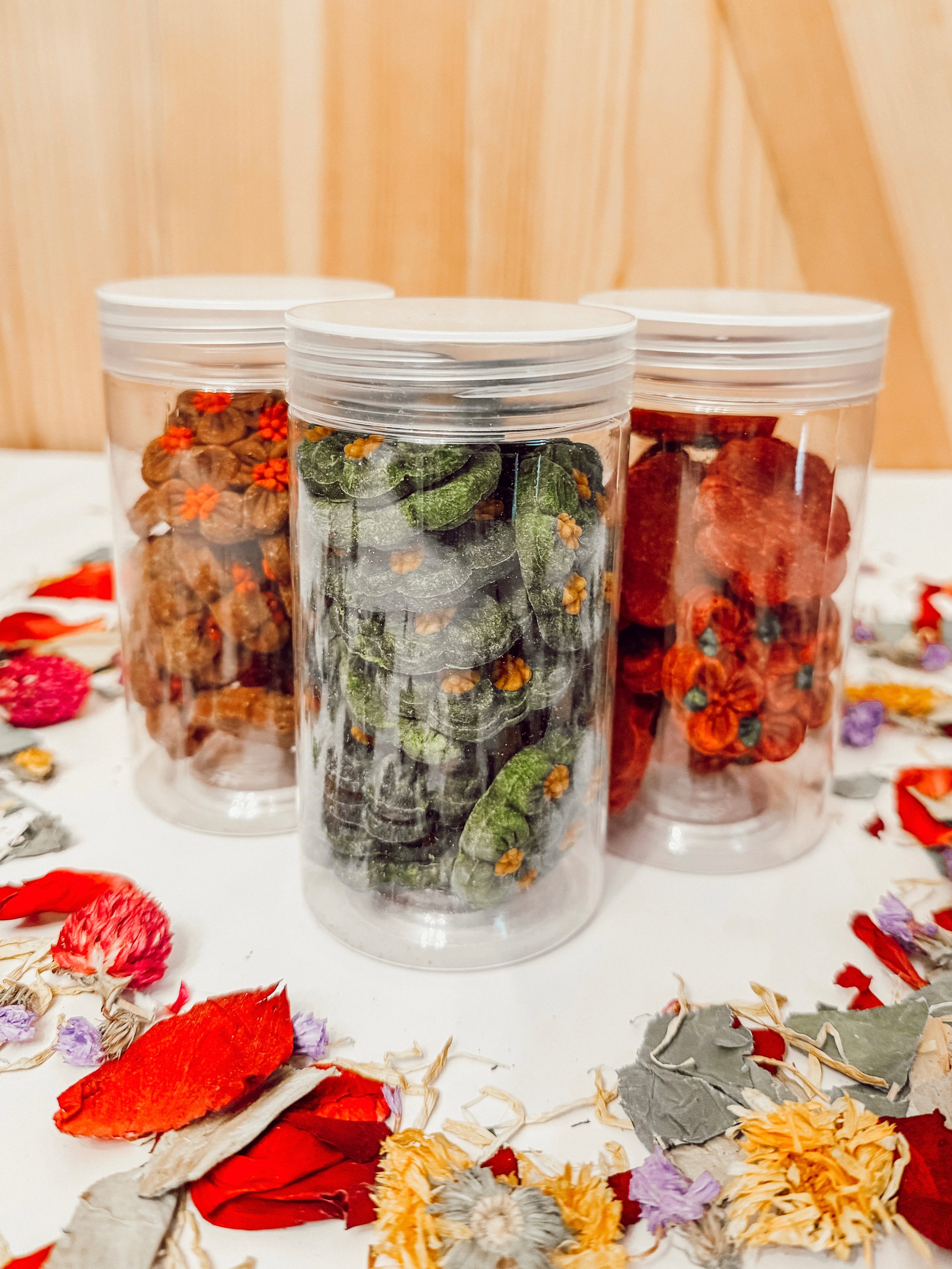 Floral Cookies (3-Pack)