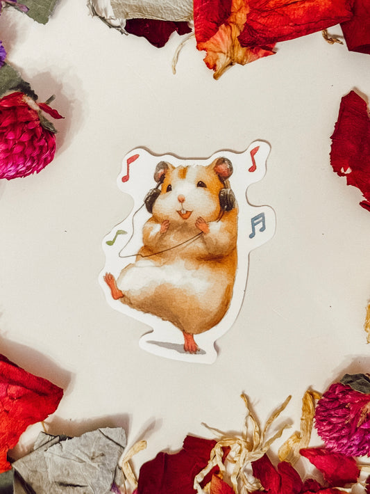 Sticker — Hamster Jammin’