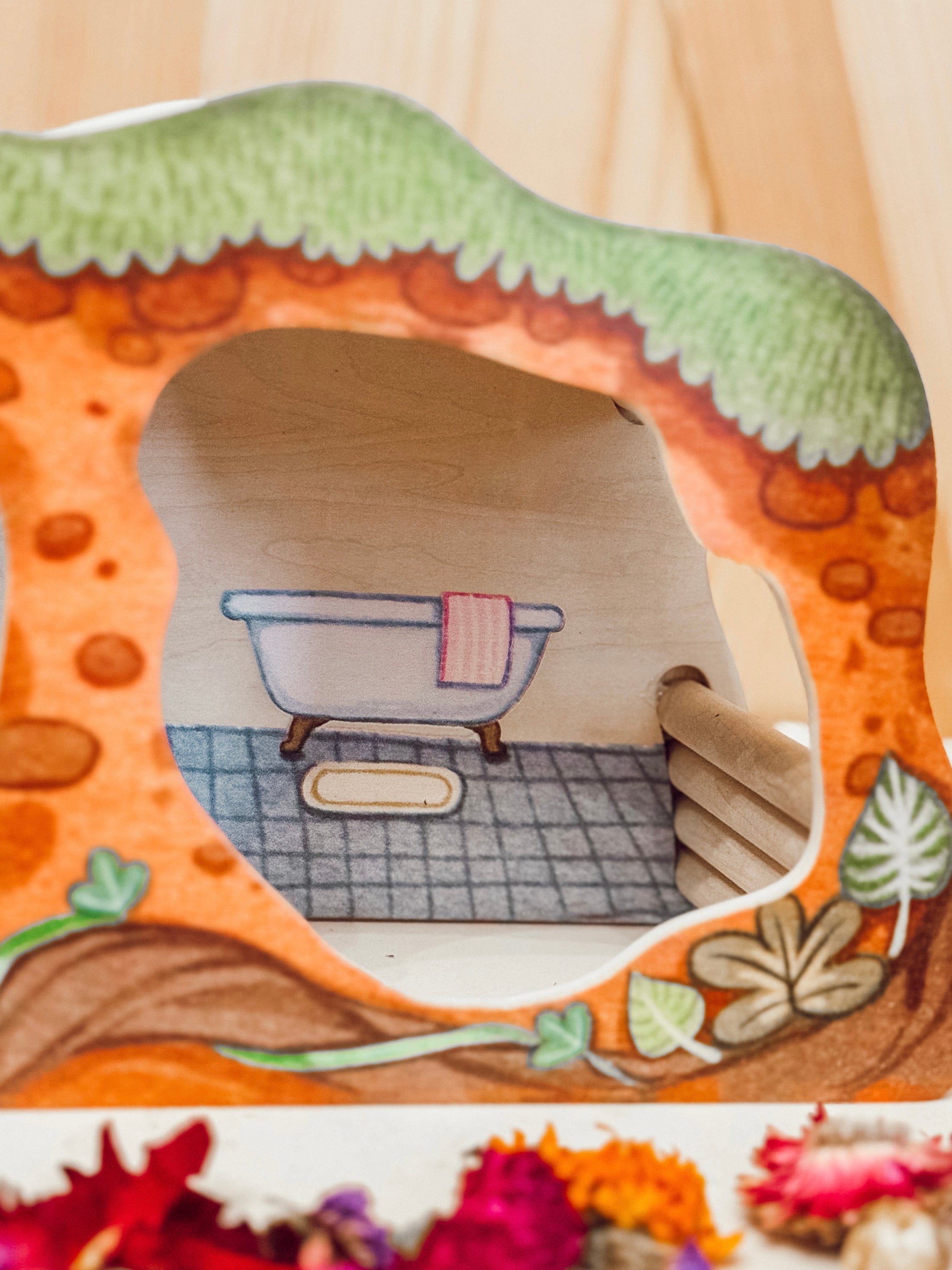 Woodland Fairy Underground Powder Room